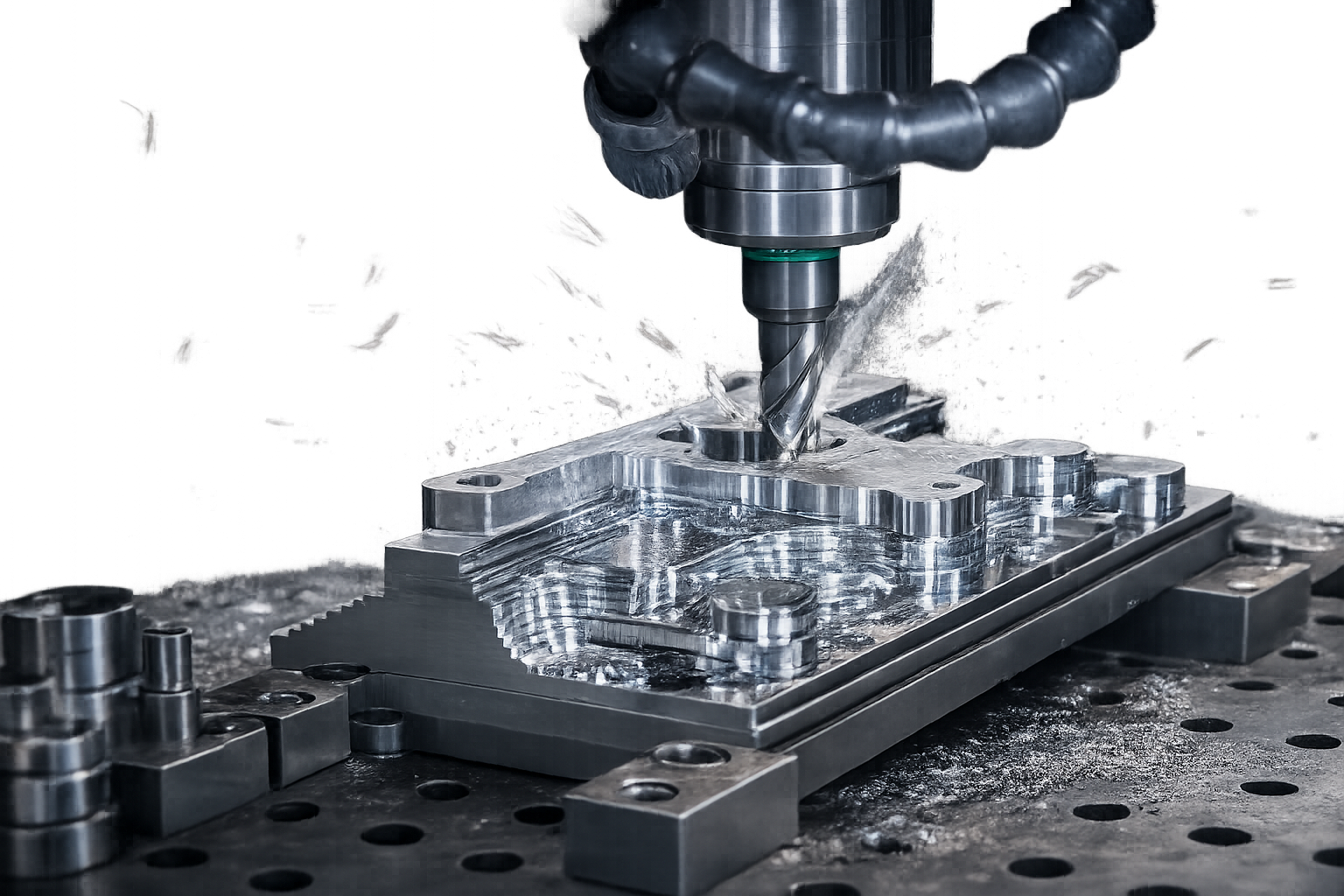 Corte CNC industrial y mecanizado de precisión COBYBSA