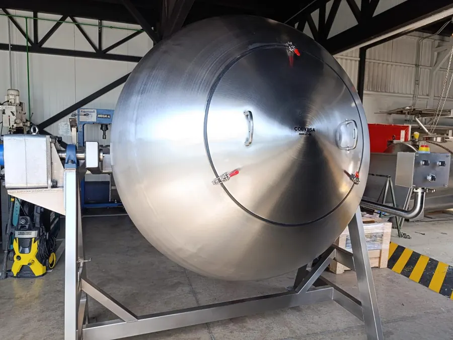 Bombo de mezclado rotativo de alta capacidad